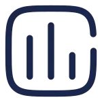 Chart Square SVG Icon